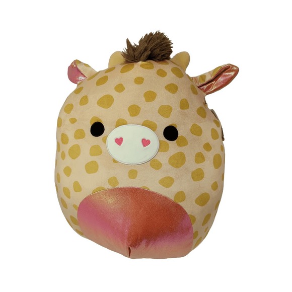 SQUISHMALLOW 16 INCH VALENTINES DAY ZUNI THE GIRAFFE - Picture 8 of 8